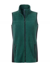 Fleece Weste Damen Grün